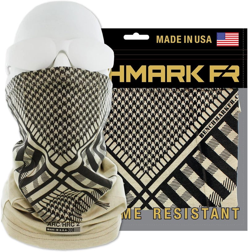 Benchmark FR Flame Resistant Face Mask Neck Gaiter - CAT2 - Made in the USA - Image 5